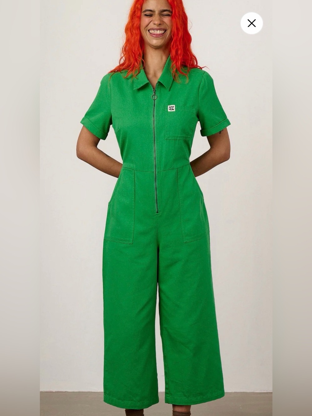 Lucy & Yak Ragan Cotton Jumpsuit US 6